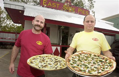 East side pies - East Side Pies will open a new pizzeria at 5530 Burnet Road, Austin, in the former location of Hey Cupcake. East Side Pies co-founder Noah Polk said the new store is planned to open Jan. 2, 2022.